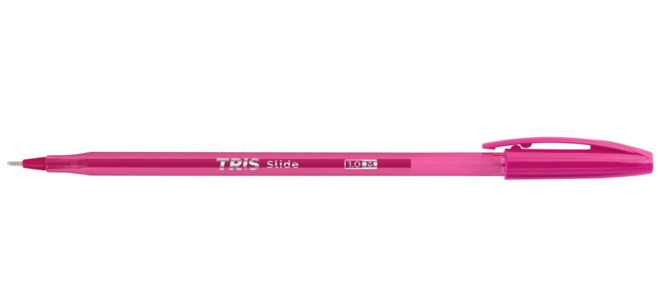 CANETA ESFEROGRAFICA TRIS SLIDE CORES 