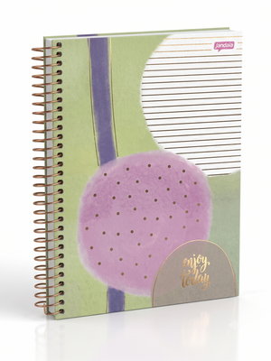 CADERNO 1M ESPIRAL LA CREME 80 FLS JANDAIA