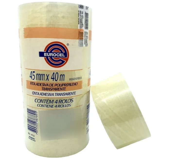 FITA ADESIVA TRANSPARENTE 45X40 EURO