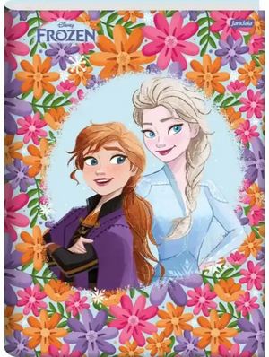 CADERNO BROCHURA GRANDE FROZEN JANDAIA 80 FLS