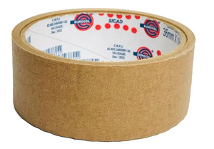 FITA ADESIVA PAPEL 36X10 ECOPACK EUROCEL