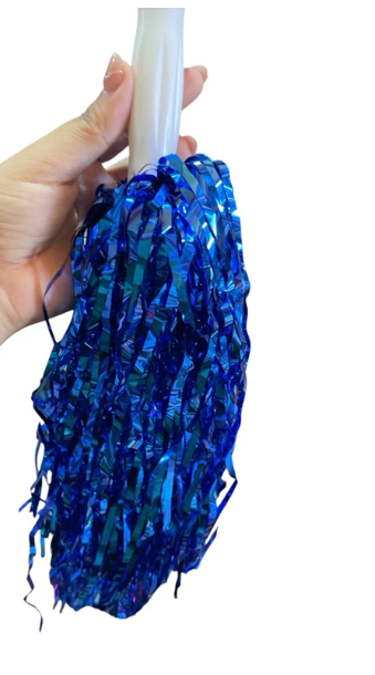 POM POM METALIZADO 30CM CORES 