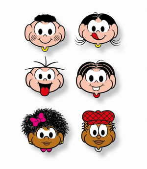 BORRACHA TURMA DA MONICA LYKE KIDS