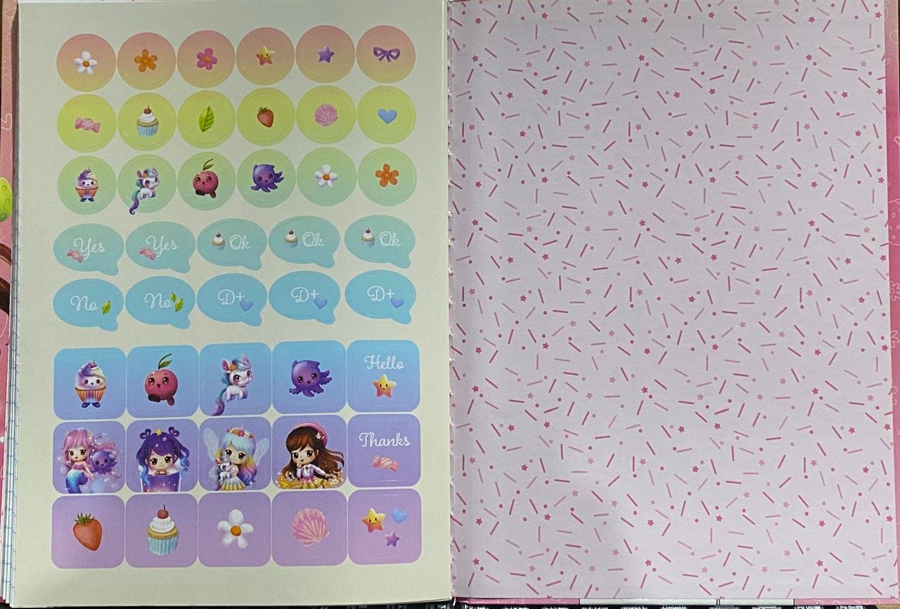 CADERNO BROCHURA GRANDE NINA JANDAIA  80 FLS 