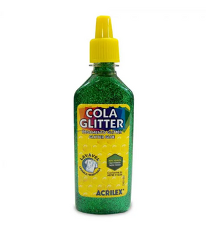 COLA COLORIDA GLITTER 23G ACRILEX UND 2900