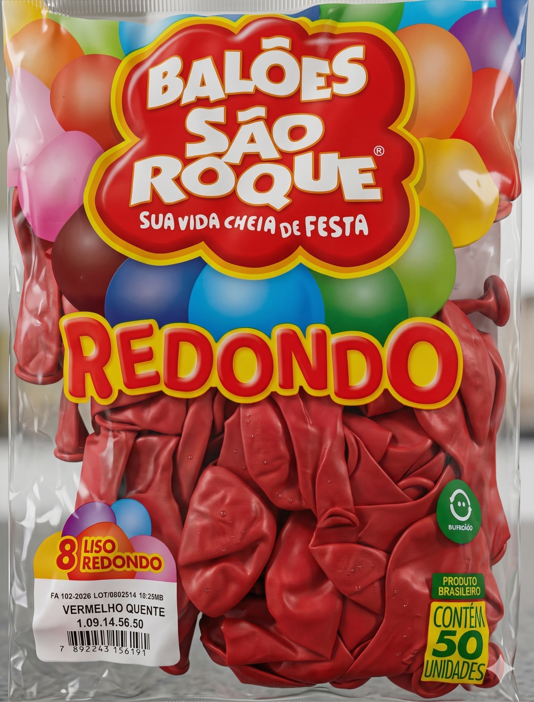 BALAO REDONDO N 08 SAO ROQUE  50 UND 