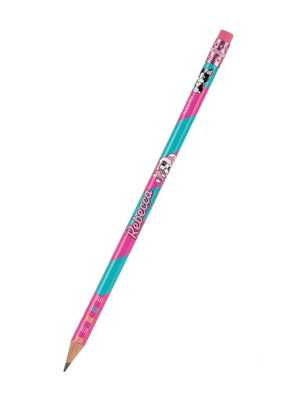 LAPIS GRAFITE REDONDO MADEIRA COM BORRACHA REBECA BONBON RB1201 SKYPAPER