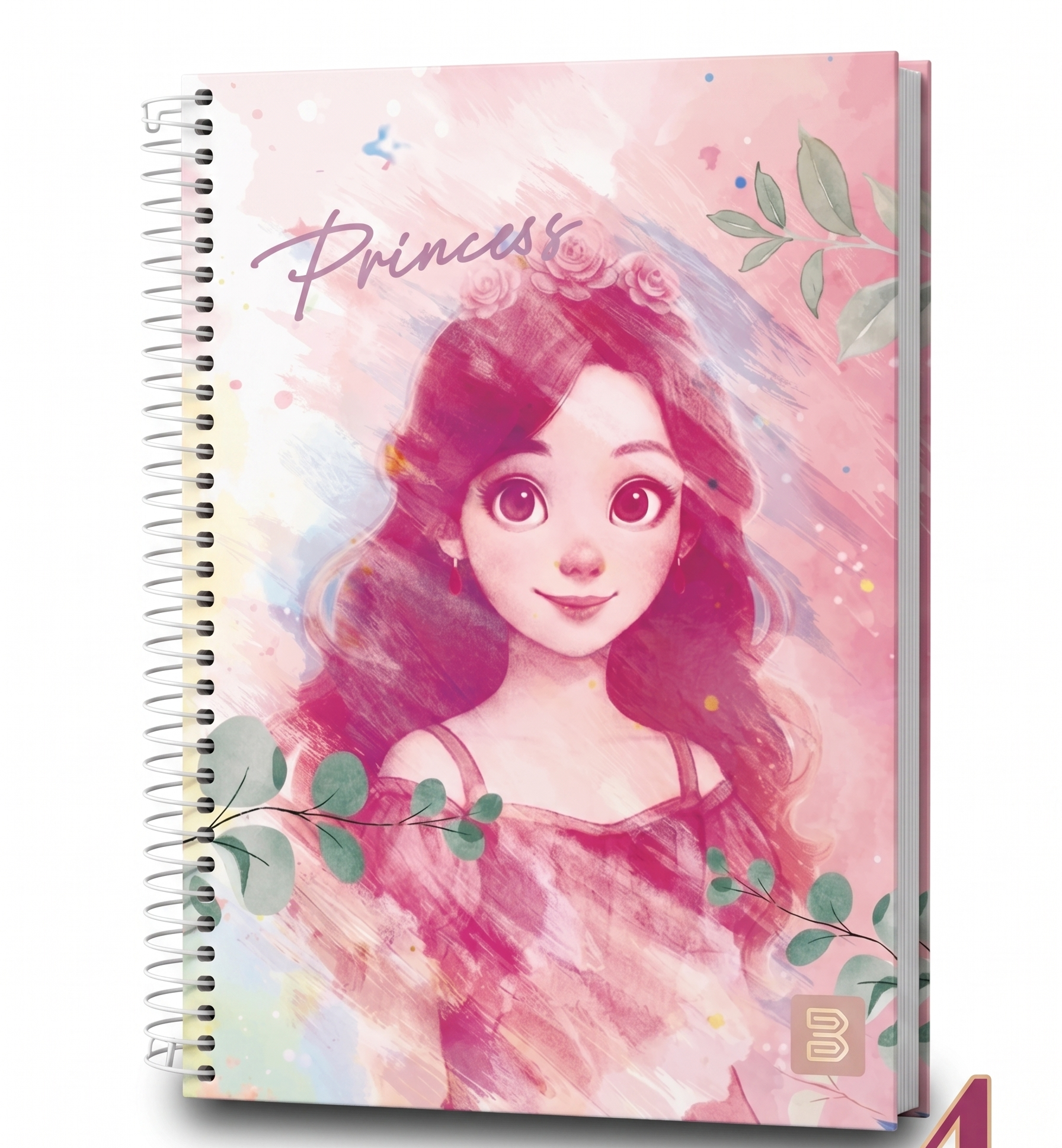 CADERNO 10M 9078 PRINCESS 160 FLS TILIBRA