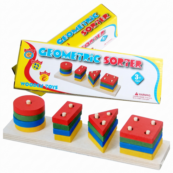 BRINQUEDO EDUCATIVO GEOMETRIC SORTER