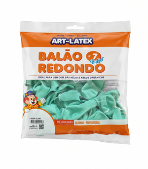 BALAO REDONDO N7 BUFFET 50 UND ART LATEX 