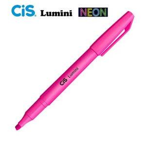 CANETA MARCA TEXTO LUMINI NEON CIS 