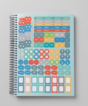 CADERNO 12M 7538 RETRO GAMES 192 FLS JANDAIA