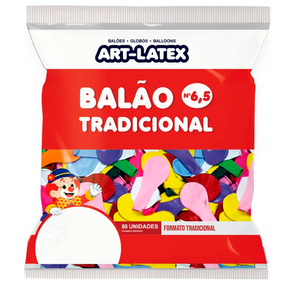  BALAO 6.5 ART LATEX 50 UND