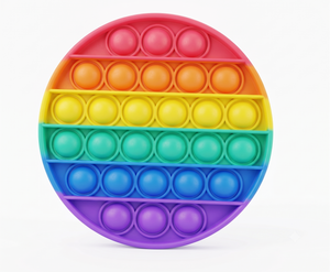 BRINQUEDO SENSORIAL SILICONE POP IT ANTI STRESS 