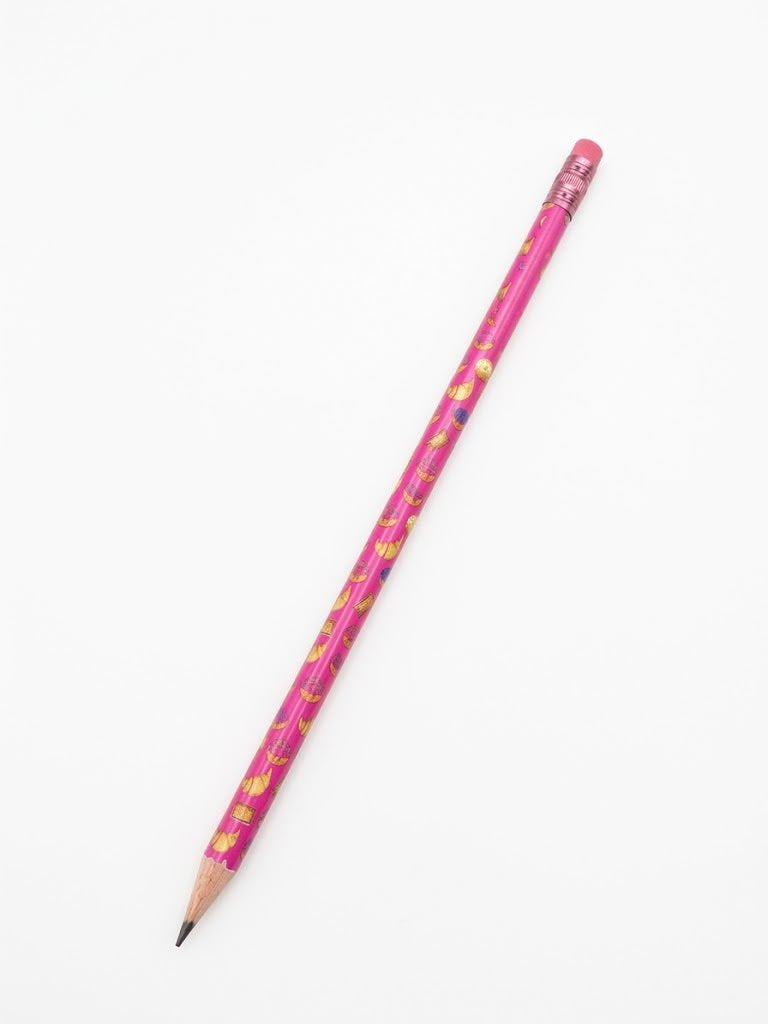 LAPIS GRAFITE REDONDO RESINA COM BORRACHA DONUTS SK1207 SKYPAPER