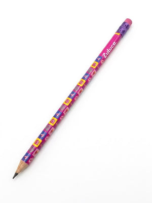 LAPIS GRAFITE REDONDO HB 2 COM BORRACHA LULUCA LU1201 SKYPAPER 