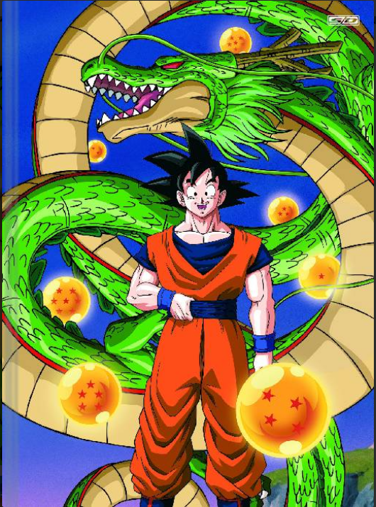 CADERNO BROCHURA DRAGON BALL Z 80 FLS 