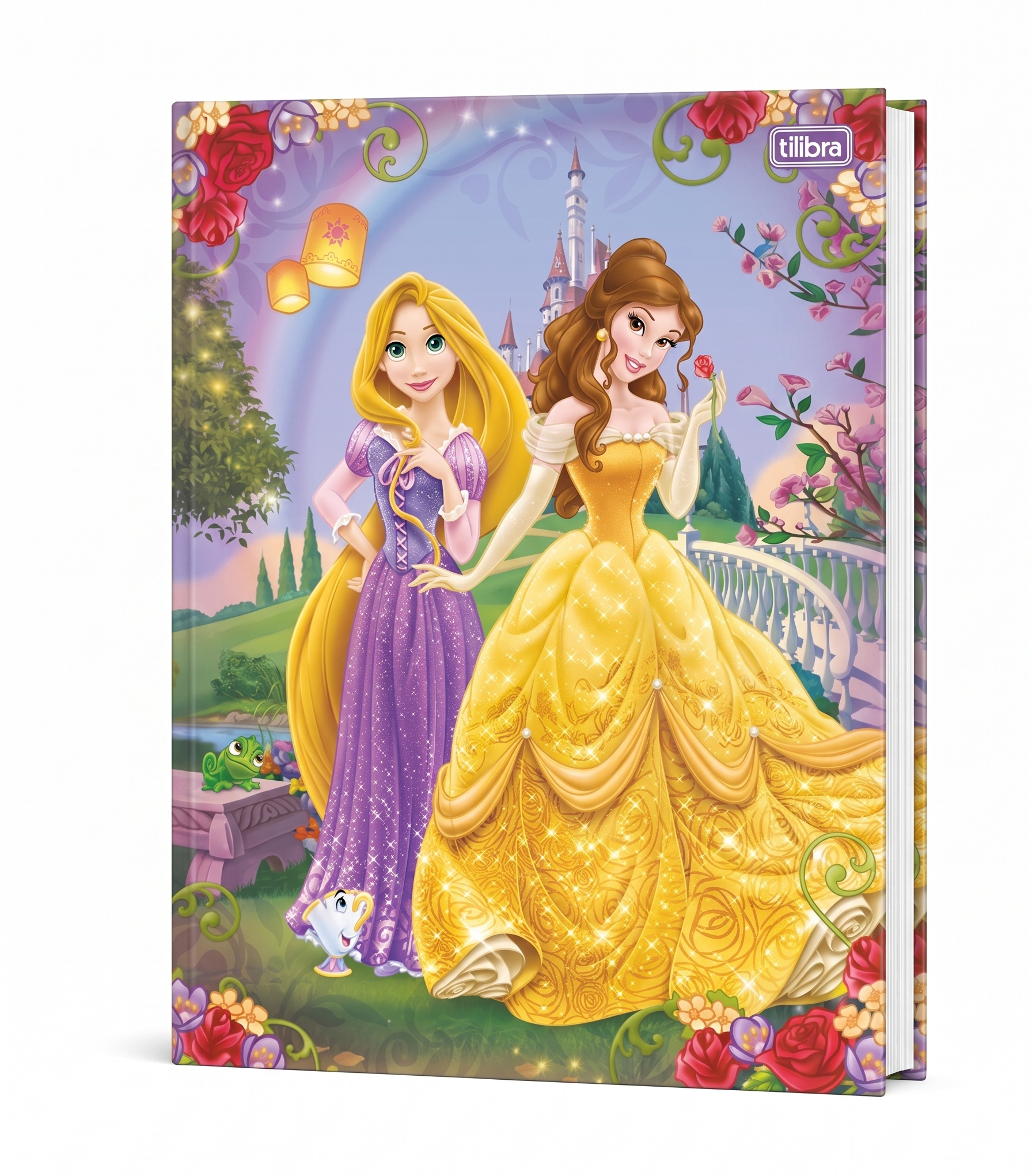 CADERNO BROCHURA 8810 PRINCESAS DISNEY 80 FLS TILIBRA