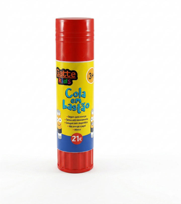 COLA BRANCA BASTAO PVA 21G GATTE KIDS 10102