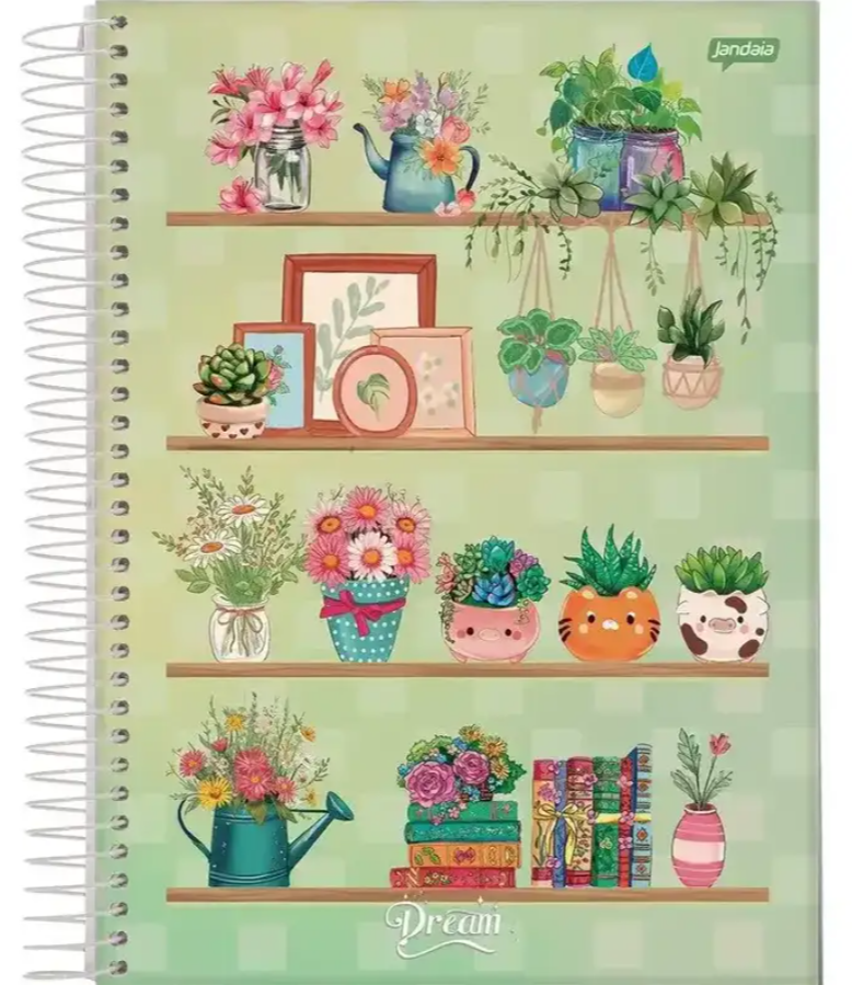 CADERNO UNIVERSITARIO 1 M DREAMS 80 FLS