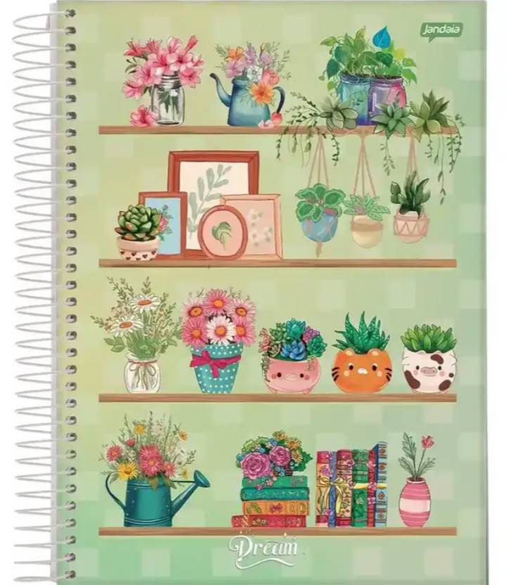 CADERNO UNIVERSITARIO 1 M DREAMS 80 FLS