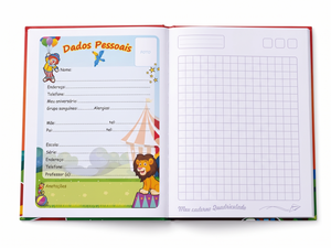 CADERNO QUADRICULADO ARITMETICA 7MM SÃO DOMINGOS 40 FLS