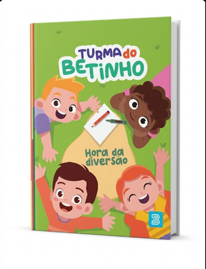 CADERNO BROCHURA GRANDE TURMA DO BETINHO 80 FLS 4395