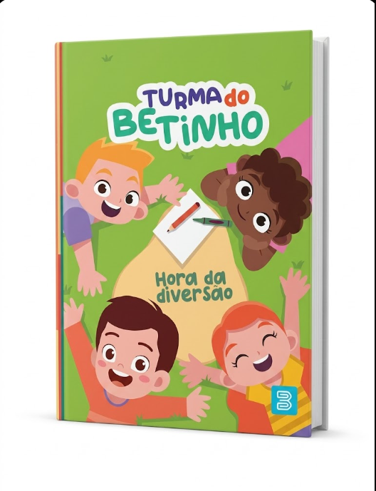 CADERNO BROCHURA GRANDE TURMA DO BETINHO 80 FLS 4395