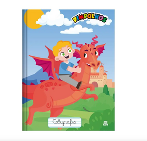CADERNO CALIGRAFIA BROCHURA PIMPOLHOS 40 FLS ANIMATIVA 4132
