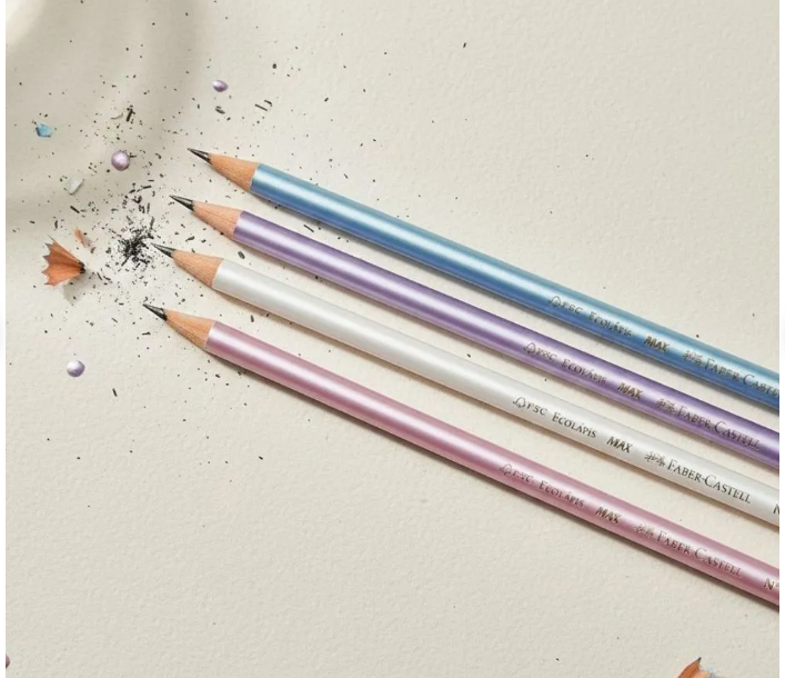 LAPIS PRETO MAX PEROLA FABER CASTELL