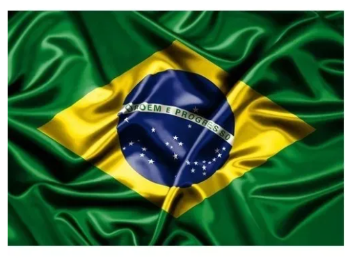 BANDEIRA BRASIL CETIM 