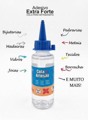 COLA ARTESAO SILICONE 60 ML MAKE MAIS 6009