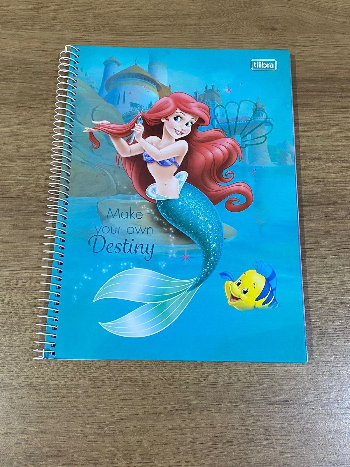 CADERNO 1M UNIV ESPIRAL PRINCESAS DISNEY TILIBRA 80 FLS