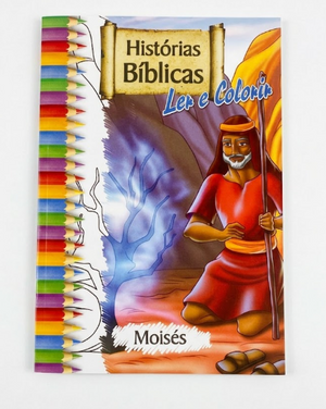 REVISTA LER E COLORIR HISTORIAS BIBLICAS REDEEL