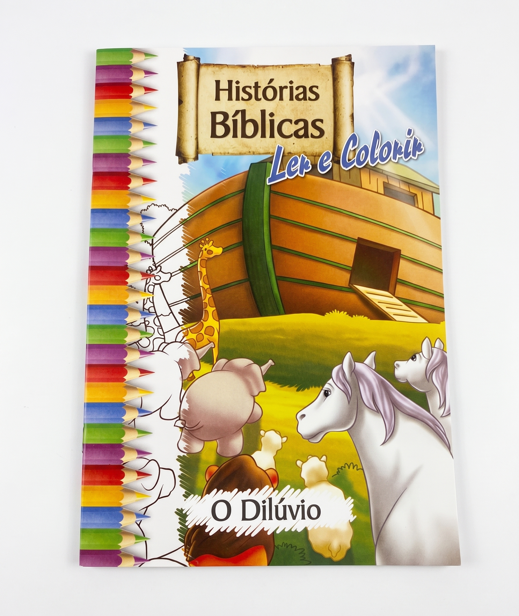 REVISTA LER E COLORIR HISTORIAS BIBLICAS REDEEL
