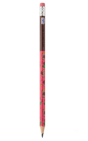 LAPIS GRAFITE N2 HB SEXTAVADO GIRL CAPIVARA LYKE UNIDADE