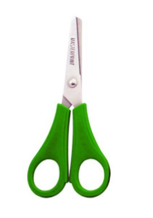 TESOURA ESCOLAR SEM PONTA MASTER 13CM 