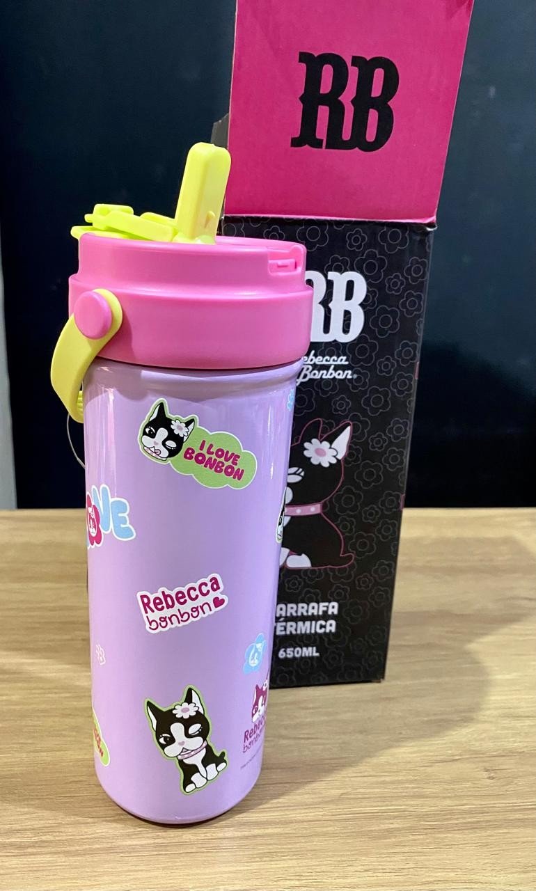 GARRAFA TERMICA 500ML REBECA BOMBOM
