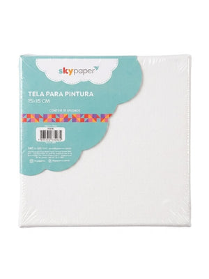 TELA PINTURA 15X15 CM SKYPAPER SK1719