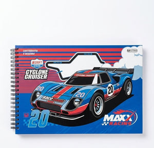 CADERNO DESENHO BROCHURA MAX RACIN MALTHUS 96 FLS