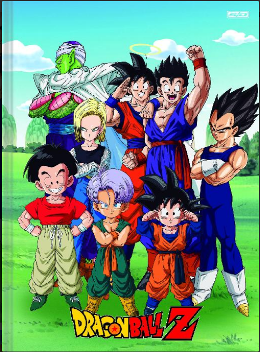 CADERNO BROCHURA DRAGON BALL Z 80 FLS 