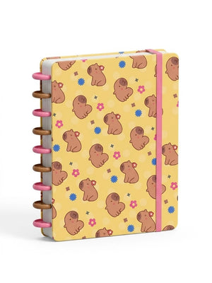 CADERNO DISCO COLEGIAL CAPIVARA 80 FLS SKYPAPER CP2001