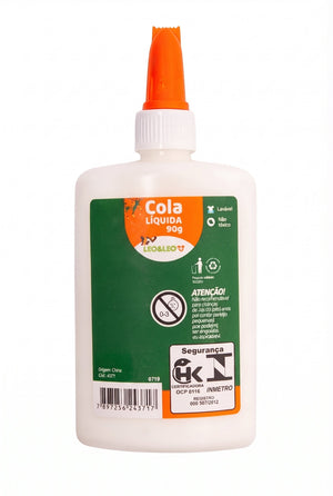 COLA LIQUIDA BRANCA ESCOLAR 90G LEO E LEO
