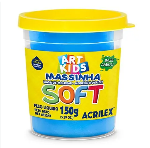 MASSA MODELAR SOFT POTE 150G ACRILEX