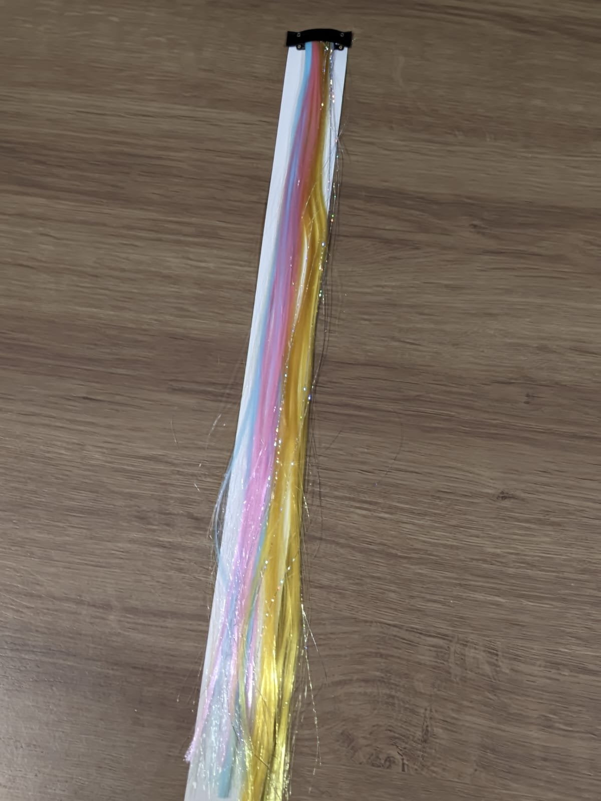 APLIQUE METALIZADO PARA CABELO