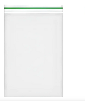 EMBALAGEM SACO ZIP INCOLOR HERMETICO 24X34CM 4 UND