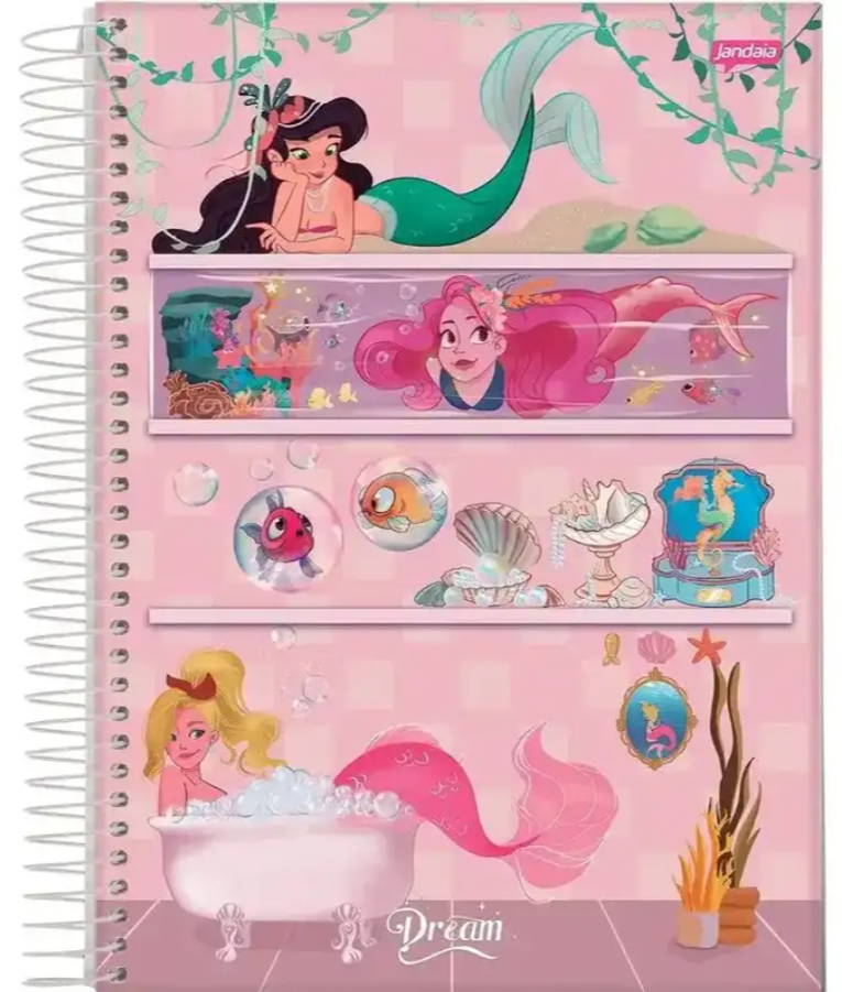 CADERNO UNIVERSITARIO 1 M DREAMS 80 FLS
