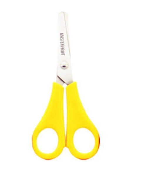 TESOURA ESCOLAR SEM PONTA MASTER 13CM 