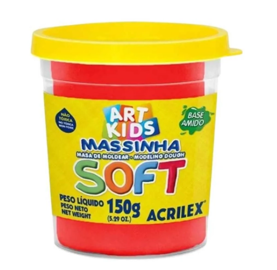 MASSA MODELAR SOFT POTE 150G ACRILEX