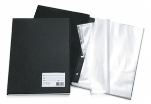 PASTA CATALOGO COM VISOR 100 FOLHAS